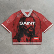 Saints Casual Street Mesh Jersey