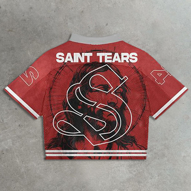 Saints Casual Street Mesh Jersey