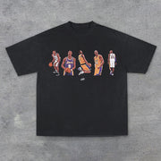 Highlight Moment Casual Street Basketball T-shirt