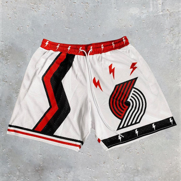 Casual Fashion Sports Style Training Mesh Quick Dry Lightning Shorts