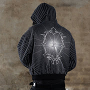 Holy Light Casual Street Zip Hoodie