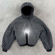Holy Light Casual Street Zip Hoodie