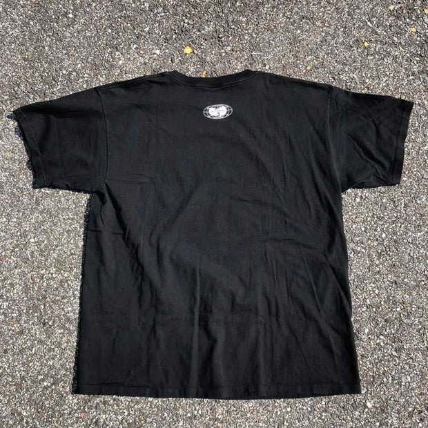 Trendy fashion sports round neck short-sleeved T-shirt