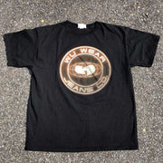 Trendy fashion sports round neck short-sleeved T-shirt