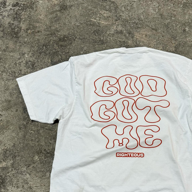 God Got Me Casual Street Cotton T-shirt