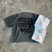 God Got Me Casual Street Cotton T-shirt