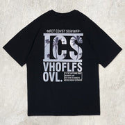 Alphabet Coconut Tree Graphics Tee