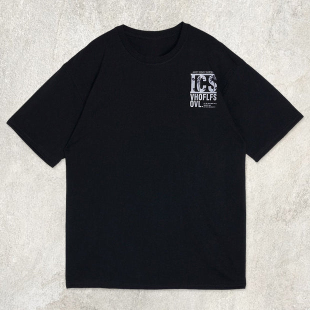 Alphabet Coconut Tree Graphics Tee