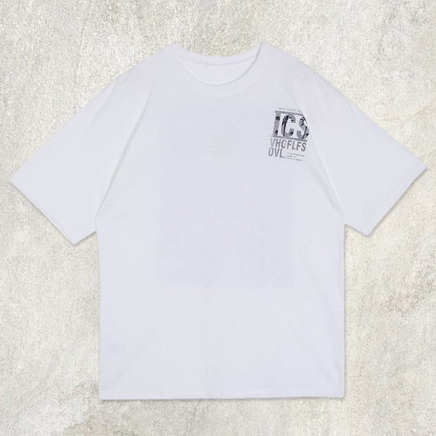 Alphabet Coconut Tree Graphics Tee