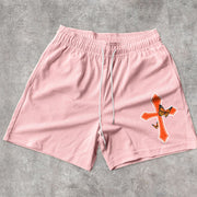 Trendy retro casual street sports shorts