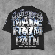 Made From Pain Print Short Sleeve T-Shirt