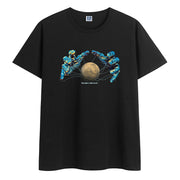 Street personality trend short-sleeved trendy loose round neck t-shirt