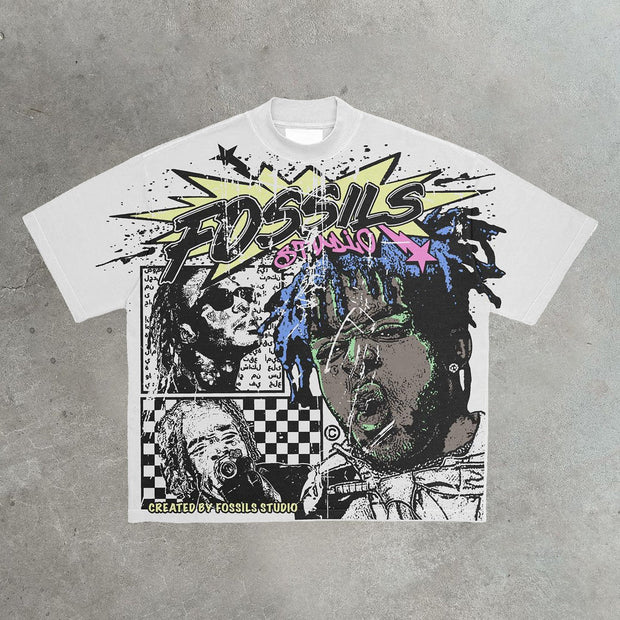 Casual Street Rap Festival T-Shirt
