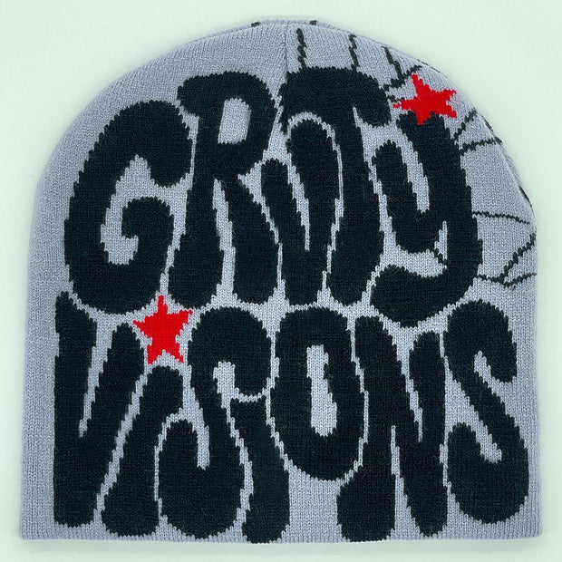 Men's and women's jacquard hats with letters hip-hop caps