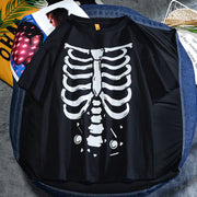 Casual Reflective Hedging Creative Fun Short Sleeve Top