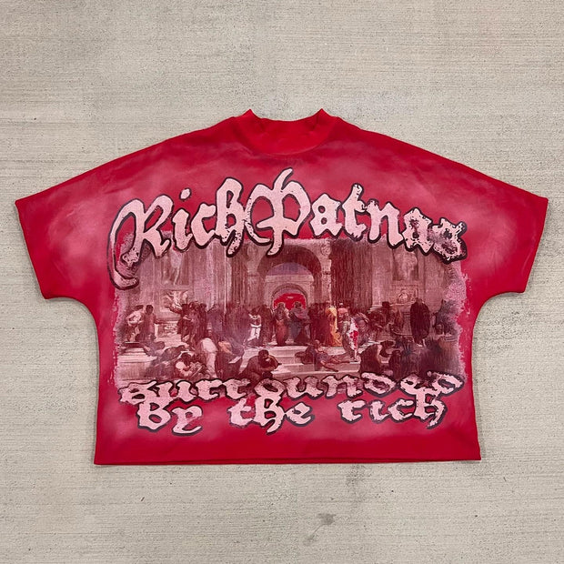 Rich Patna's Print Short Sleeve T-Shirt