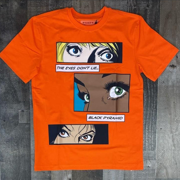 Comic print casual short-sleeved T-shirt