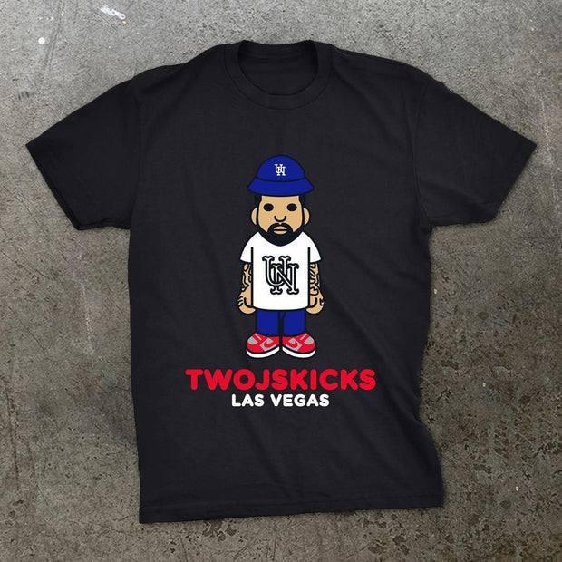 Personalized street print short-sleeved T-shirt