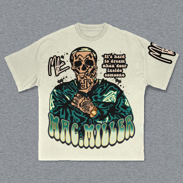 Personalized Print Short Sleeve T-Shirt