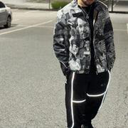 Trendy brand personalized retro tapestry jacket