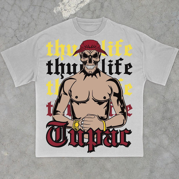 Tide brand hip-hop retro street T-shirt