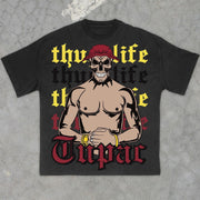 Tide brand hip-hop retro street T-shirt