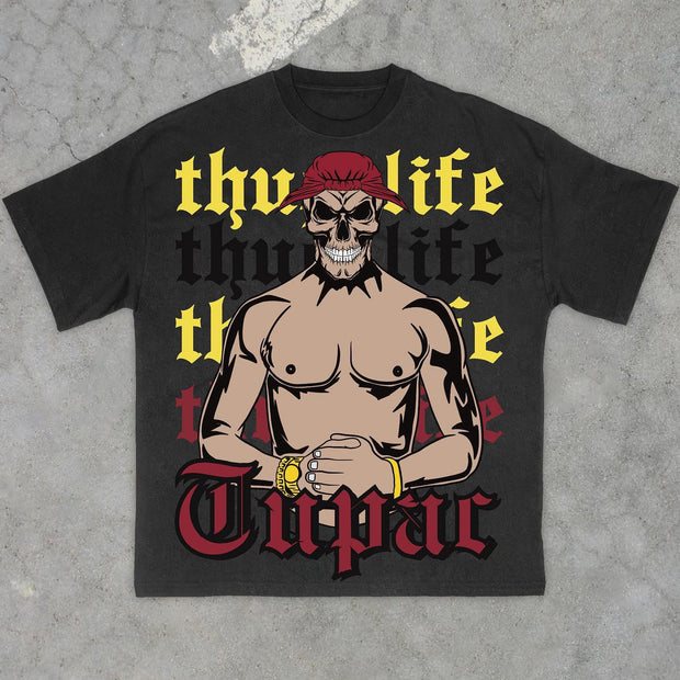 Tide brand hip-hop retro street T-shirt