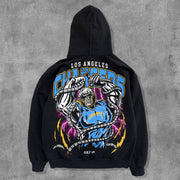 Los Angeles American Football Team Print Hoodies