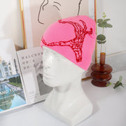 Trendy new love skull hand-painted knitted hat to keep warm