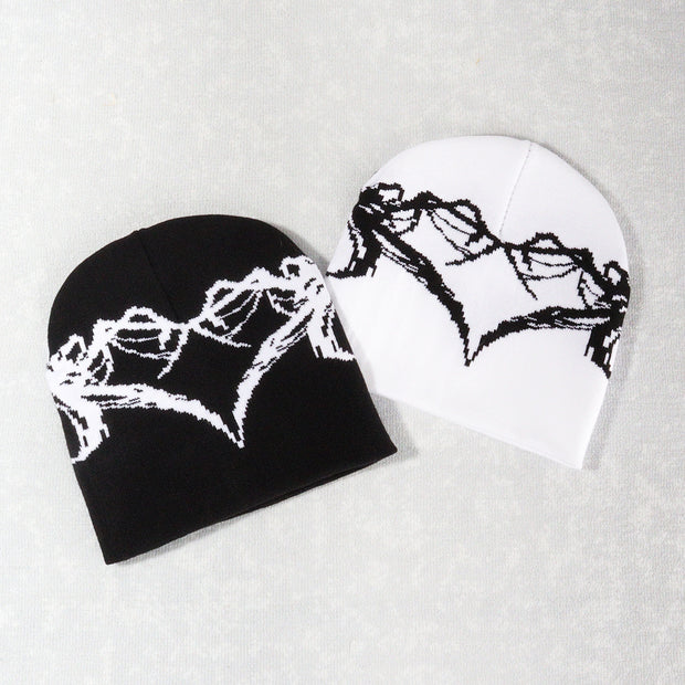 Spider warmer than heart knitted hat for men and women