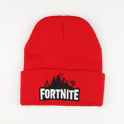 Anime Fortnite knitted hat embroidered woolen hat pullover hat