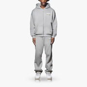 Fashionable and personalized casual printed zipper sweatshirt suit