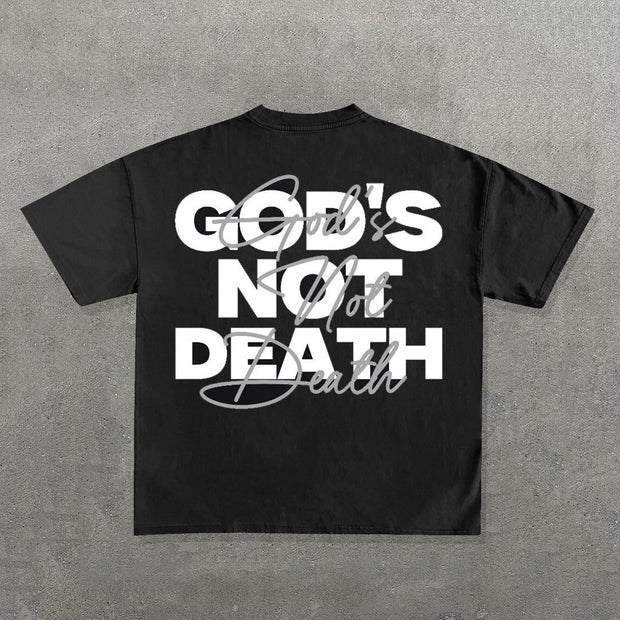 God's Not Death Print Short Sleeve T-shirt