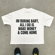 Money Slave Casual Street T-shirt