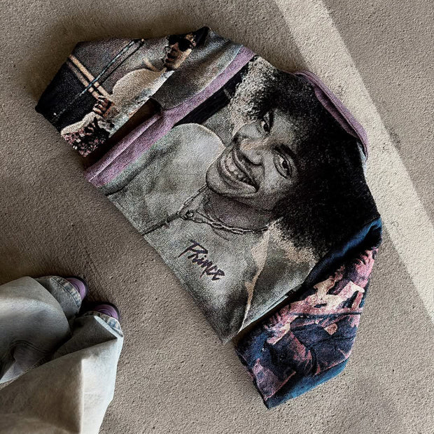 Legend Character Print Long Sleeve Zipped Jacket