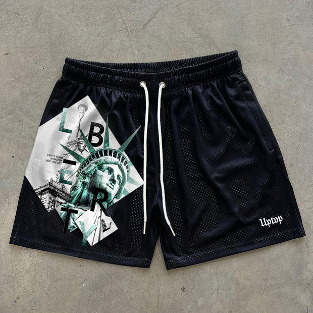 Vintage Liberty Stretch Shorts