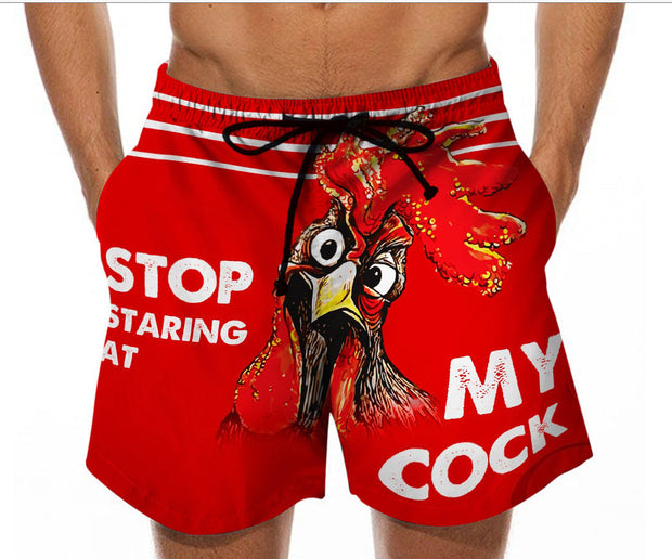 Spoof banana shorts