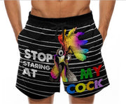 Spoof banana shorts