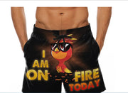 Spoof banana shorts