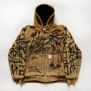 Las Vegas Digital Print Zip-Up Jacket