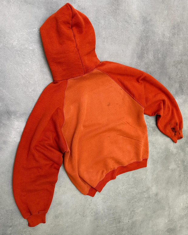 Personalized printed lettering loose hoodie
