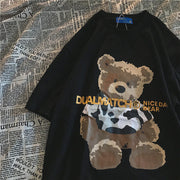 American bear short-sleeved T-shirt street fashion brand