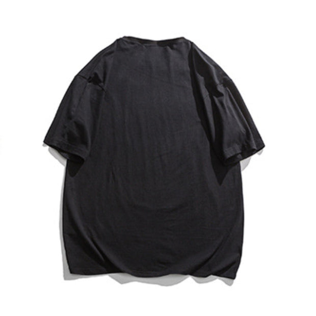 Printed short-sleeved T-shirt