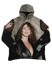Statement Streetwear Print Tapestry Hoodie