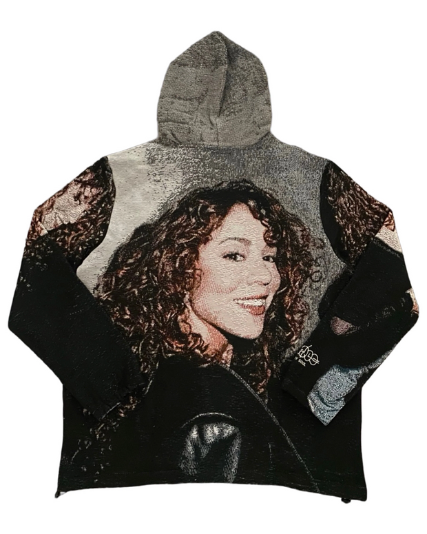 Statement Streetwear Print Tapestry Hoodie
