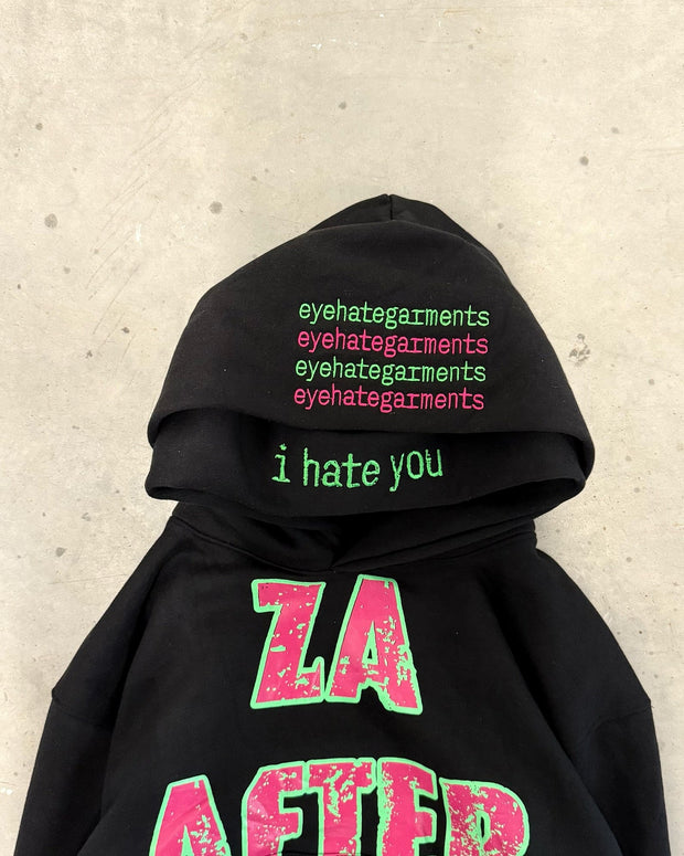 Fashion Preppy Oversized Graphic Hoodie