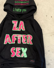 Fashion Preppy Oversized Graphic Hoodie
