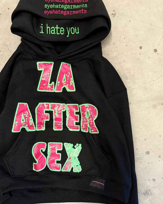 Fashion Preppy Oversized Graphic Hoodie