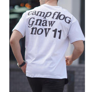 Letter casual simple printed short-sleeved T-shirt