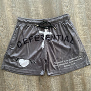 Stylish preppy printed shorts